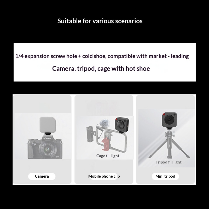Portable Rechargeable LED Smar - Photography Lighting Brands reseña y precio
