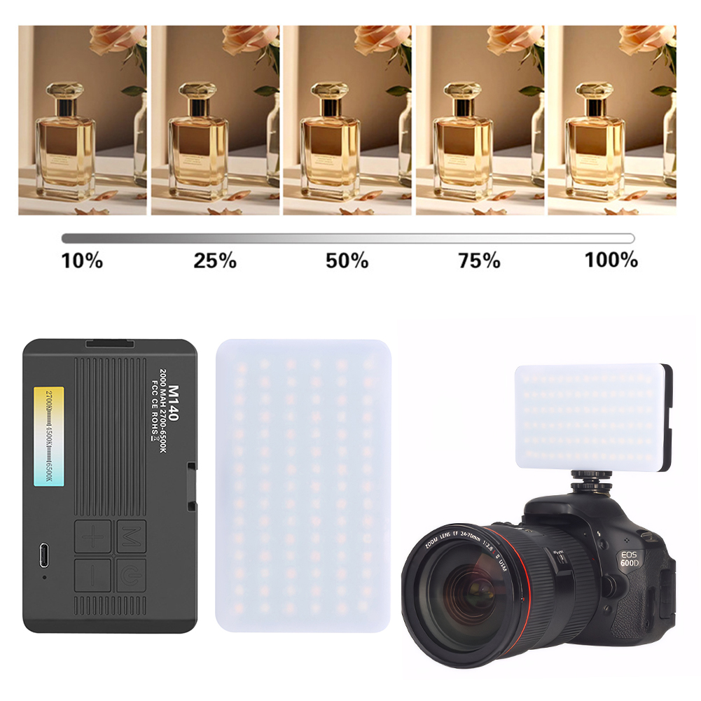 LED Camera Light Rechargeable  - Photography Lighting Rgb reseña y precio