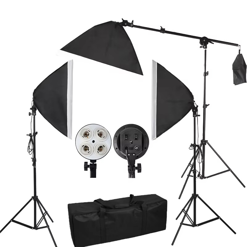 50x70cm Softbox Kit with E27 F - Photography Lighting Overhead reseña y precio