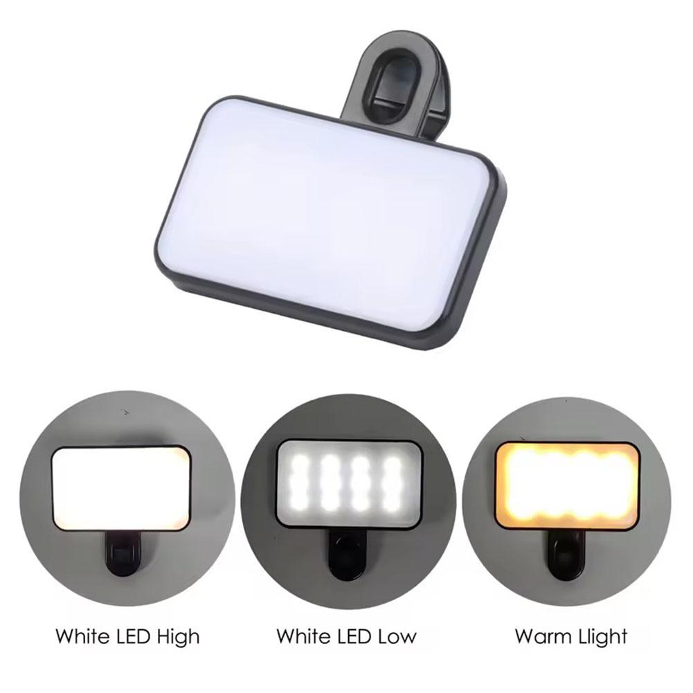 Mini LED Selfie Light 3 Color  - Quality Photography Lighting reseña y precio