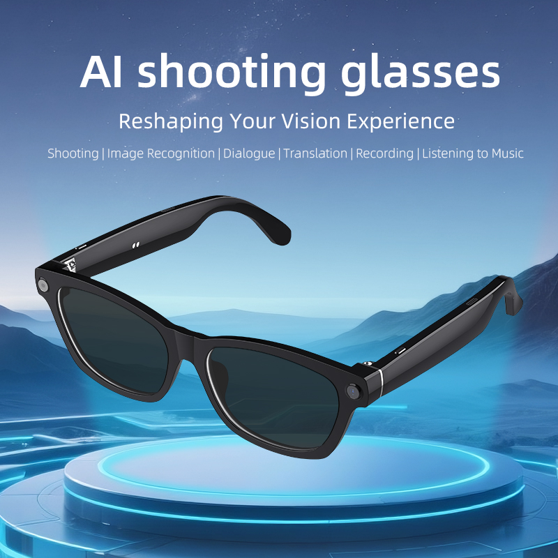 AI Bluetooth Smart Glasses,Blu - Photography Lighting Assistant reseña y precio