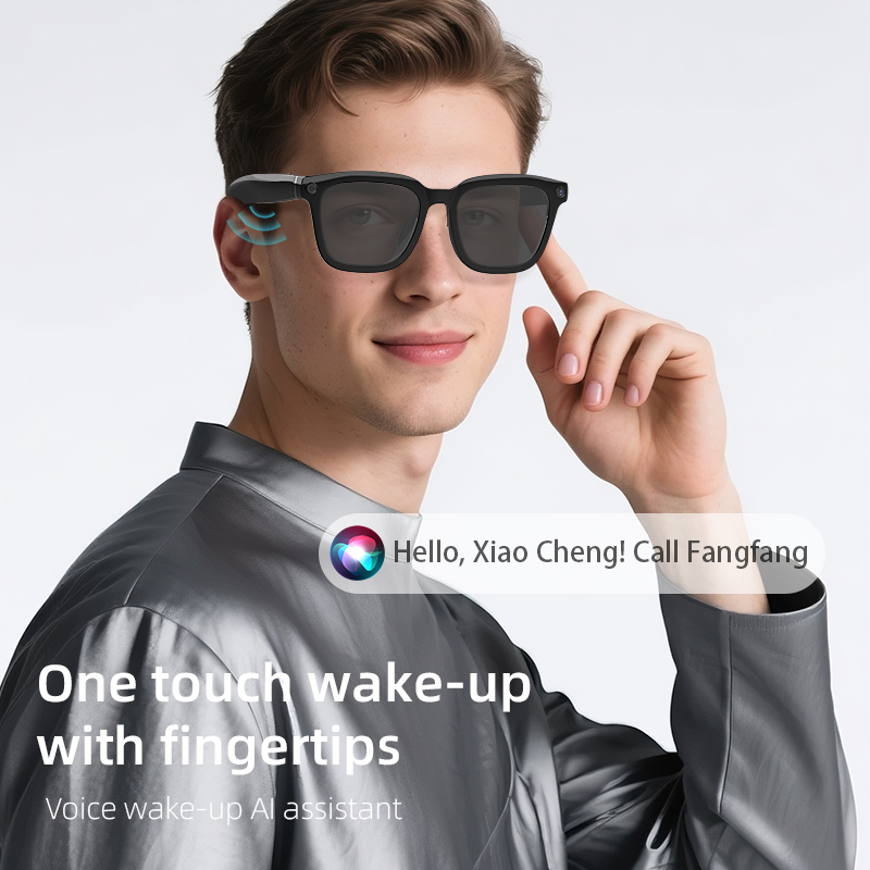 AI Bluetooth Smart Glasses,Blu - Photography Lighting Assistant reseña y precio