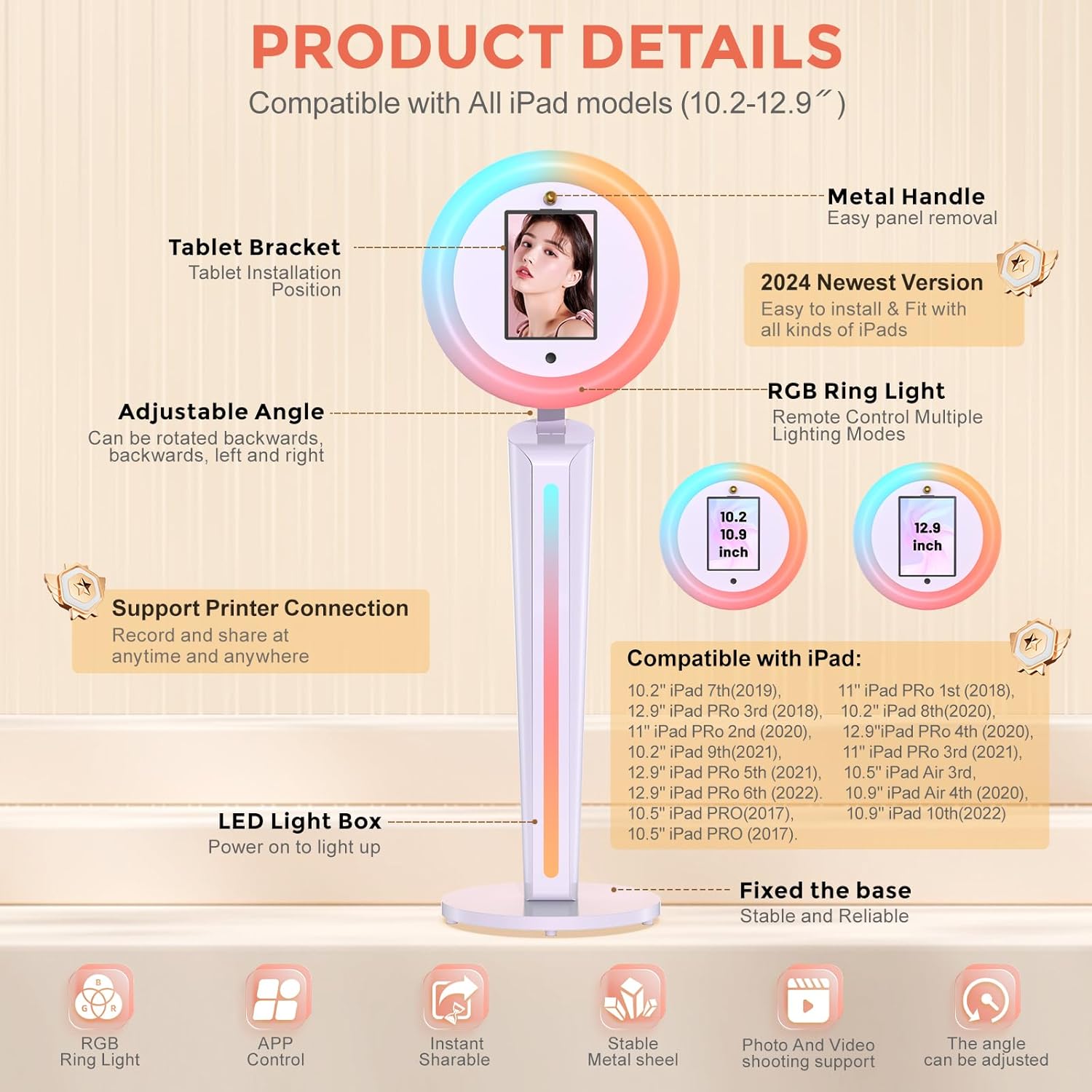 US DE Stock 3 Styles  Portable - Photography Lighting Rental reseña y precio