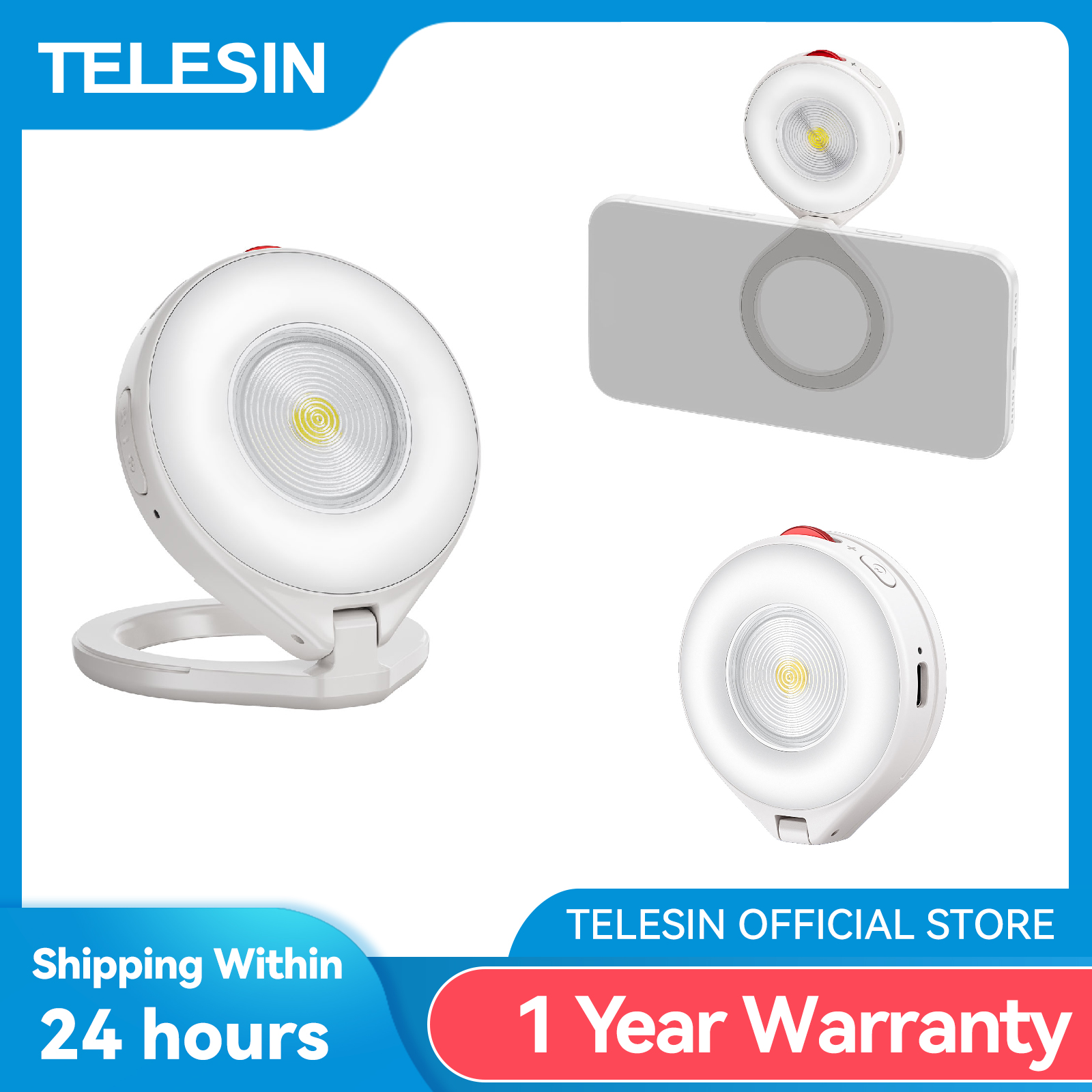 TELESIN Magnetic Smartphone Ph - Photography Lighting Brands reseña y precio