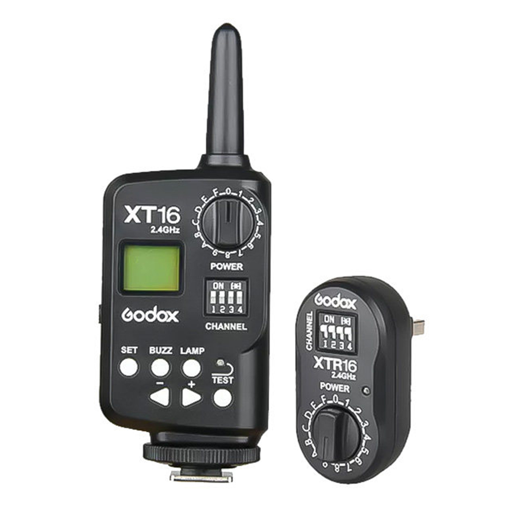 XT-16 Flash Trigger Set XTR16  - Trigger Receiver Set reseña y precio