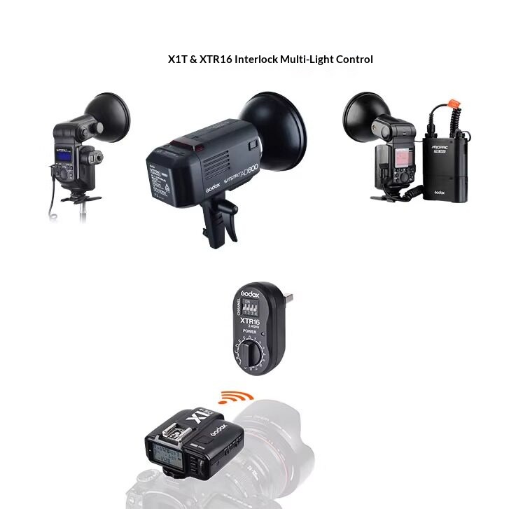 XT-16 Flash Trigger Set XTR16  - Trigger Receiver Set reseña y precio